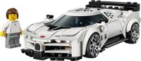 LEGO speed champions 77240 bugatti centodieci hyper sportauto - thumbnail