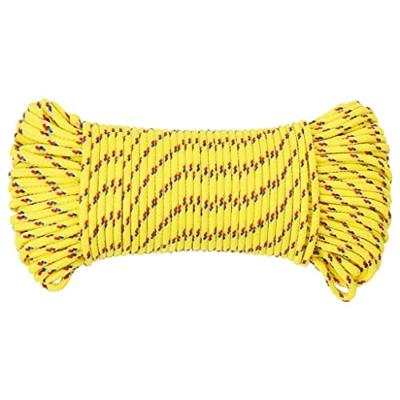 Boottouw 4 mm 250 m polypropyleen geel