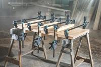 Wolfcraft Eenhandklem SET - Lijmklem PRO MAX 450mm - Lijmtang - Snelspanklem - 8663060 - thumbnail