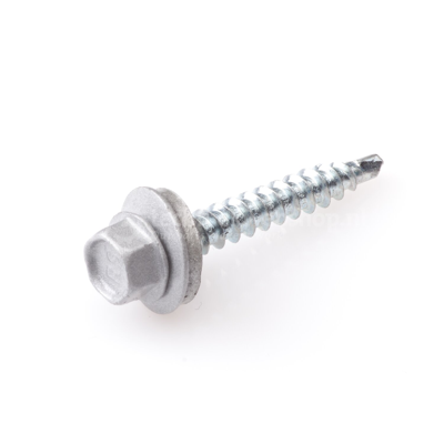 Homefix Profielplaatschroef Vz 6K Aluminium Ral9006 4.8X35 | 16 stuks - 6701.21.30090