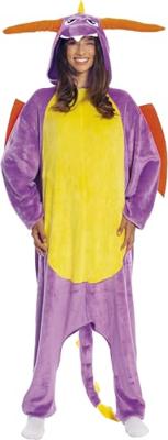Draak onesie verkleedpak - thumbnail