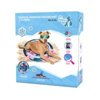 CoolPets Tropical Premium Cooling Mat Flower - thumbnail