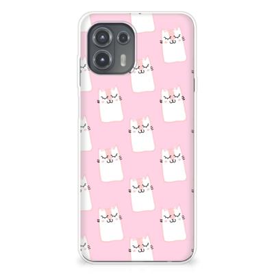 Motorola Edge 20 Lite | TPU Hoesje | Sleeping Cats