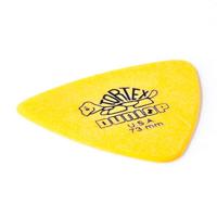 Dunlop 431R73 Tortex Triangle .73mm plectrum geel - thumbnail