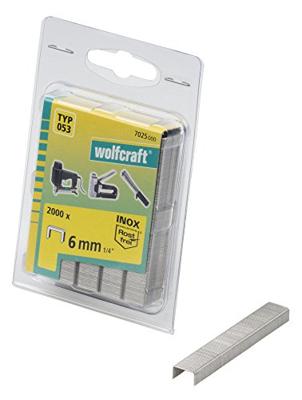 Wolfcraft Breedrugnieten | Type 053 | INOX | 6mm | 2000 stuks - 7025000