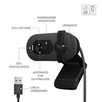 Logitech Brio 100 Full HD-webcam 1920 x 1080 Pixel Klemhouder - thumbnail