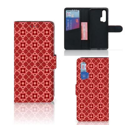 Honor 20 Pro | Telefoon Hoesje | Batik Rood Honor 20 Pro | Telefoon Hoesje | Batik Rood