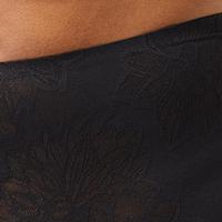 Fit Smart Maxi Slip Zwart - Vrouwen taille onderbroek - Kanten slip - S | Dames slip - Onderbroek - Ondergoed - S - Onderbroek - Ondergoed - thumbnail