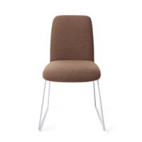 Jesper Home Eetkamerstoel 'Taiwa' Slide White, kleur Rustic Rye - thumbnail