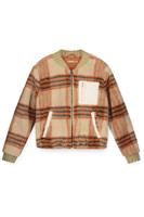 Like Flo Teens - Meisjes jasje teddy - Amber - Warm orange - thumbnail