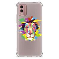 Nokia C32 Stevig | Bumper Hoesje | Lion Color - thumbnail