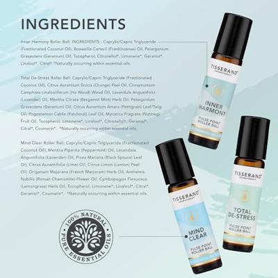 Tisserand Little box of de-stress 3 x 10ml 30 Milliliter Tisserand Little box of de-stress 3 x 10ml 30 Milliliter
