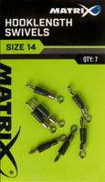 Matrix Hooklength Swivels 7st. Size 16 - thumbnail