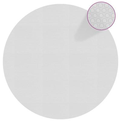 VidaXL Zwembadfolie solar drijvend 527 cm pe grijs