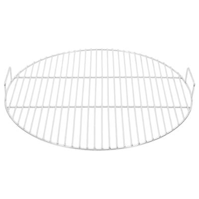 VidaXL Barbecuerooster met handgrepen rond ø54 cm 304 roestvrij staal