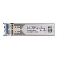 HPE J4859D - Aruba - SFP (Mini-GBIC) transceiver module - GigE - 1000Base-LX - LC single-mode - tot 10 km - voor - thumbnail