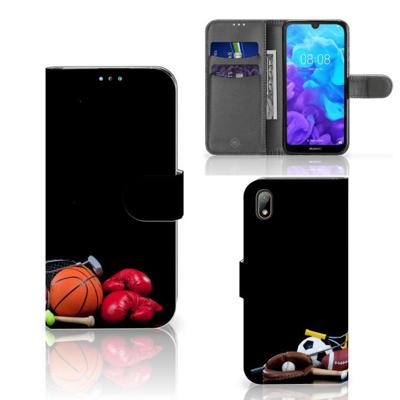 Huawei Y5 (2019) | Wallet Case | met Pasjes | Sports Huawei Y5 (2019) | Wallet Case | met Pasjes | Sports