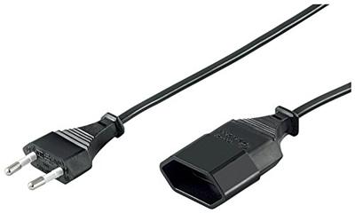 Wentronic 50508 Verlengstuk 3m stekker > Euro-koppeling 2 stuks