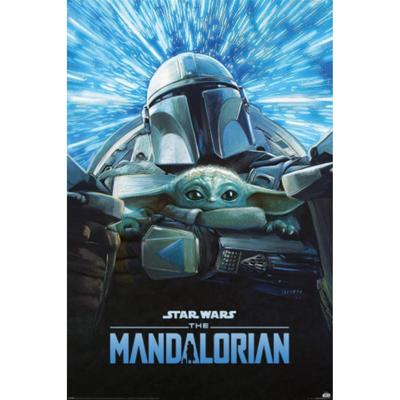 Poster The Mandalorian - S3 Lightspeed 61x91,5cm Poster The Mandalorian - S3 Lightspeed 61x91,5cm