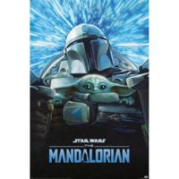 Poster The Mandalorian - S3 Lightspeed 61x91,5cm - thumbnail