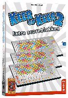 999 Games scoreblokken Keer op Keer 2 papier 3 stuks - thumbnail