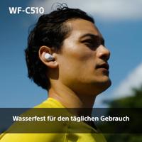 Sony WF-C510 Draadloze Oordopjes - Compact en lichte Bluetooth oordopjes met Multipoint Verbinding, Ambient Sound, IPX4 waterbestendig, Spotify Tap, Snelladen, 22uur Batterij, iOS & Android - Blauw - thumbnail