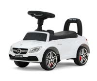 Milly Mally loopauto Mercedes junior 63 x 28 x 38 cm staal wit - thumbnail
