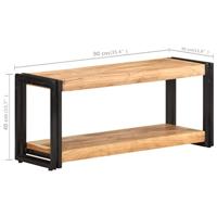 VidaXL Tv-meubel 90x30x40 cm massief acaciahout - thumbnail