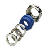 Phoenix Contact 1854242 Wartel PG21 Messing (vernikkeld) Zilver, Blauw 1 stuk(s) - thumbnail