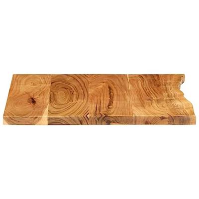 VidaXL Wastafelblad 58x52x2,5 cm massief acaciahout
