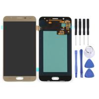LCD-scherm en digitizer volledige assemblage voor Galaxy J7 Duo/J720 (goud) - thumbnail