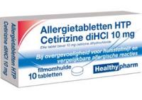 Healthypharm Cetirizine Tabletten 10st - thumbnail
