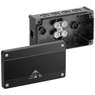 Spelsberg 80200201 Abzweigkasten (L x B x H) 87 x 152 x 52mm black IP66 1 pc(s)