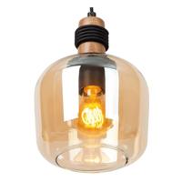 Lucide ILONA - Hanglamp - Ø 18 cm - 1xE27 - Amber - thumbnail