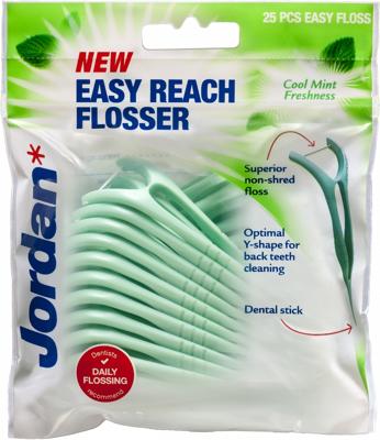 Jordan Flosser easy reach 25 Stuks Jordan Flosser easy reach 25 Stuks