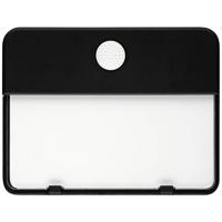 Grothe 55651 Bel Met naambord Zwart - thumbnail