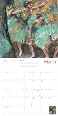 Degas Dancers Kalender 2026