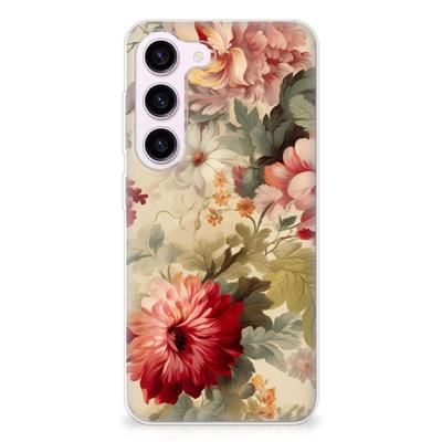 TPU Case voor Samsung Galaxy S23 Bloemen TPU Case voor Samsung Galaxy S23 Bloemen