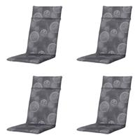 Kussen hoog 50 x 120 universeel Circle grijs (4 stuks) Madison - Madison - thumbnail
