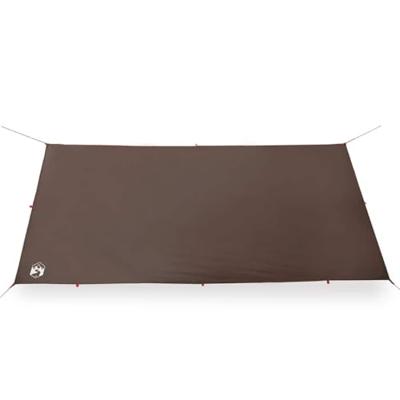 VidaXL Kampeerluifel waterdicht 406x306 cm bruin