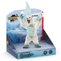 Schleich - Eldrador Creatures - Blizzard Bear with Weapon (42510) - thumbnail