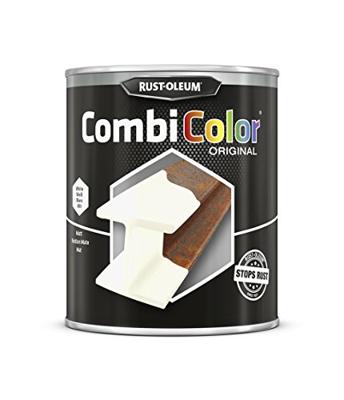 Rust-Oleum Combicolor metaalverf wit mat 0.75ltr