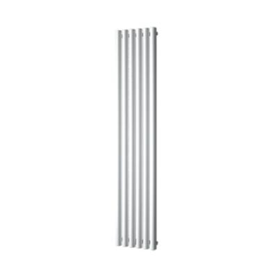 Plieger Designradiator Trento 814 Watt Middenaansluiting 180x35 cm Wit Structuur