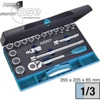 HAZET Dopsleutelset 932/18 · 1/2 inch (12,5 mm) vierkant hol · Buiten-zeskant-tractieprofiel · 18-delig · 10 - 27 - thumbnail