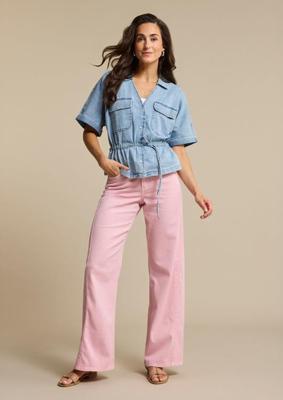 Red Button Claudette Slanted Twill | Blossom