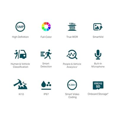 TP-Link VIGI C250 (2.8mm) Full color camera - thumbnail