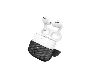 Apple Airpods 2e generatie Tekview PRO Case en draadloos opladen Compatibel door Cygnett - Grijs/Zwart (10275525)