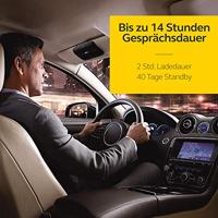 Jabra Freeway Bluetooth KFZ Handsfree Luidspreker (Duitse Stembediening, Stereo-Geluid, Dubbele Microfoontechnologie, Ruisonderdrukking, Audiostreaming, Fm-Zender) Zwart - thumbnail