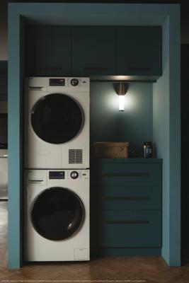 Haier Serie 636 HW90-B14636N wasmachine Vrijstaand Voorbelading 9 kg 1400 RPM A Wit