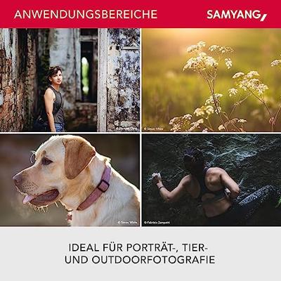 Samyang 85mm f/1.4 AF Canon EF-mount objectief